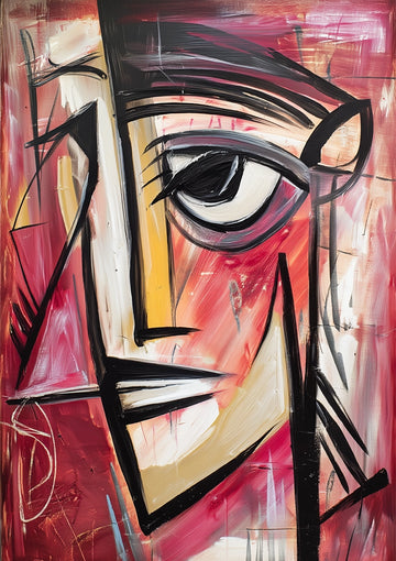 Contour de Chaos Schilderij