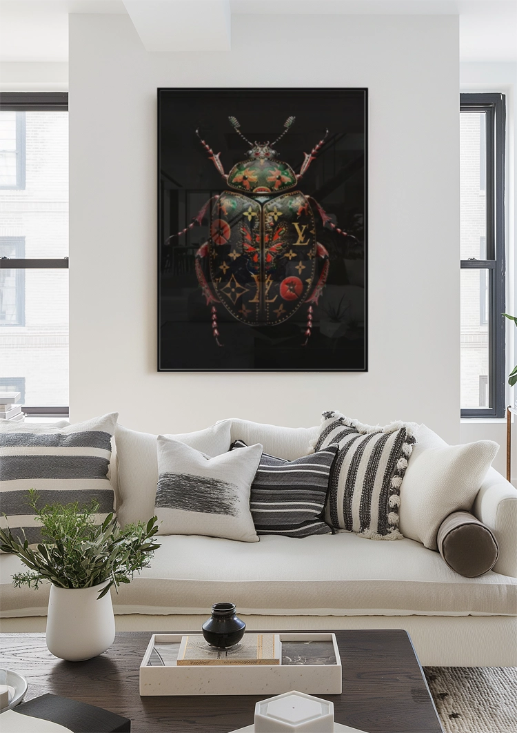 ingelijst,poster ingelijst,poster
