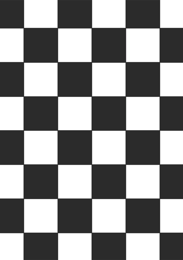 Een zwart-wit schaakbordpatroon, ideaal voor wanddecoratie, met een gelijk aantal afwisselende zwart-witte vierkanten in een rasterformaat. Elk vierkant is gelijkmatig verdeeld en heeft dezelfde grootte, waardoor een symmetrisch en herhalend ontwerp ontstaat. Perfect te gebruiken met een magnetisch ophangsysteem. Het Dambord Patroon Schilderij van CollageDepot biedt al deze kenmerken voor een stijlvolle inrichting.