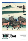 Een CollageDepot-product genaamd aaa 028 - japans bevat een Japanse houtsnede van Katsushika Hokusai met de titel "The New Fields at Ono in de provincie Suruga", met een landelijk tafereel met arbeiders en ossen die torenhoge bundels gras dragen. Op de achtergrond is de berg Fuji zichtbaar. Metropolitaans Kunstmuseum 1820-1842.-