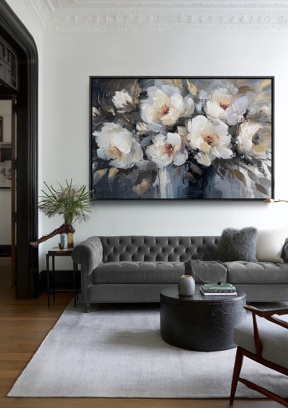 Stille Blüte Gemälde