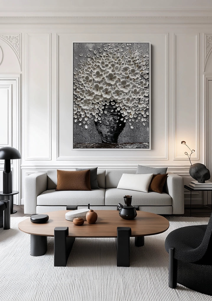 Stiltebloei Schilderij